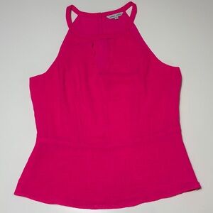 Naked Zebra Fuchsia Halter Top